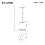 Подвесной светильник ST Luce Ripple SL6014.423.01