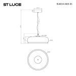 Подвесной светильник ST Luce Ripple SL6014.603.01