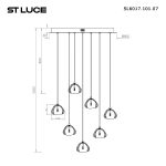 Подвесная люстра ST Luce Waterfall SL6017.101.07