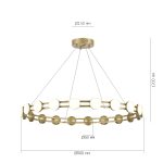 Подвесная люстра ST Luce Monro SL6610.203.20