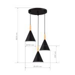 Подвесной светильник Evoluce Arket SLE1255-423-03