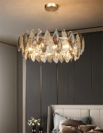 Подвесная люстра Delight Collection D8011P/R-800 gold/smoky