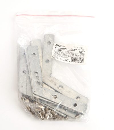 Соединитель угловой 120° для профилей CAB Feron LD151 48111