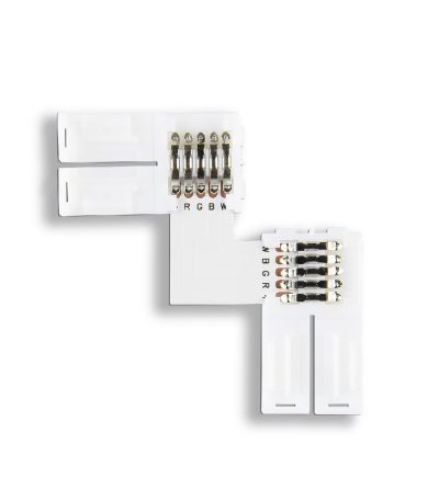 Соединитель угловой L для светодиодной ленты Ambrella Light 5050 12/24V (5 конт.) (10шт) GS6751