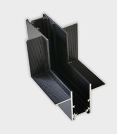 Соединитель вертикальный угловой для шинопровода Italline Atom IT012-5033 black