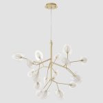 Подвесная люстра Crystal Lux SOLE SP20 GOLD