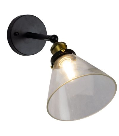 Спот AM Group AM6056-1W BK+CL