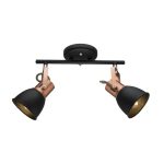 Спот Arte Lamp A1677PL-2BK Спот Arte Lamp A1677PL-2BK