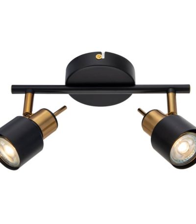 Спот Arte Lamp Almach A1906PL-2BK