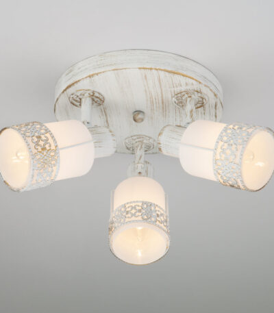 Спот Eurosvet 20026/3 белый с золотом