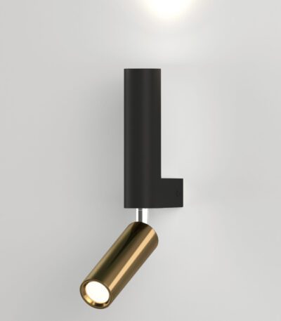 Спот Eurosvet Pitch 40020/1 LED черный/латунь a061312