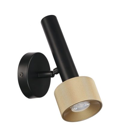 Спот iLedex Delta 2360-1 BK+BR