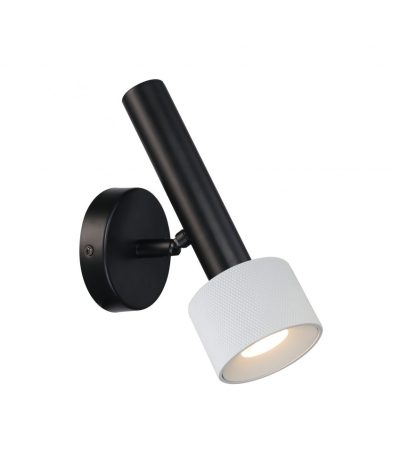 Спот iLedex Delta 2360-1 BK+WH