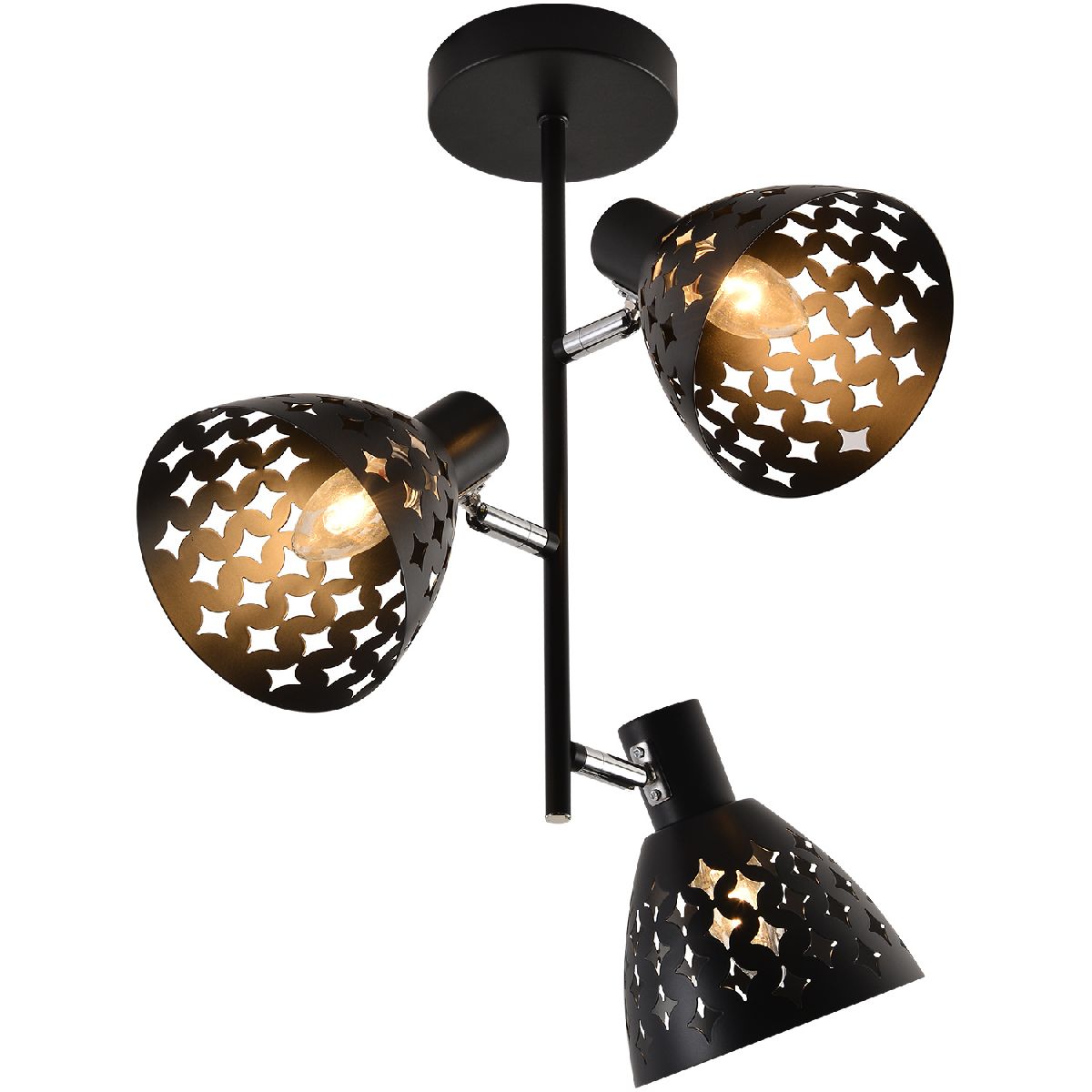 Спот Reluce 01554-3.3-03B BK+CR Спот Reluce 01554-3.3-03B BK+CR