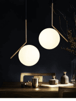 Подвесной светильник Elvan PD-4457L/1-E14-Gl