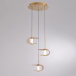 Подвесной светильник Delight Collection MD24020901-3A gold/cognac