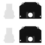 Торцевая заглушка (2 шт.) ST Luce Skyline 48 ST1047.489.02