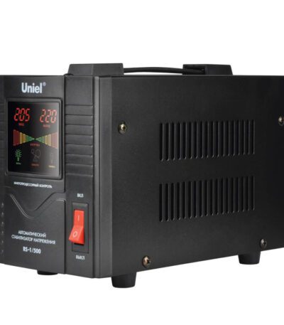 Стабилизатор напряжения (03107) Uniel 500ВА RS-1/500