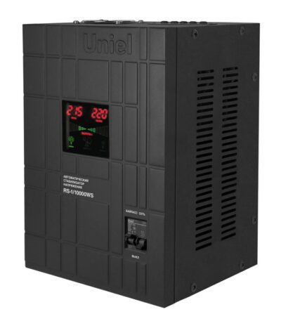 Стабилизатор напряжения (07385) Uniel 10000ВА RS-1/10000WS