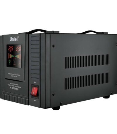 Стабилизатор напряжения (09497) Uniel 1000ВА RS-1/1000LS