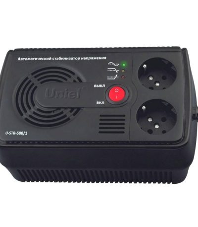 Стабилизатор напряжения Courage (09619) Uniel 500ВА U-STR-500/1