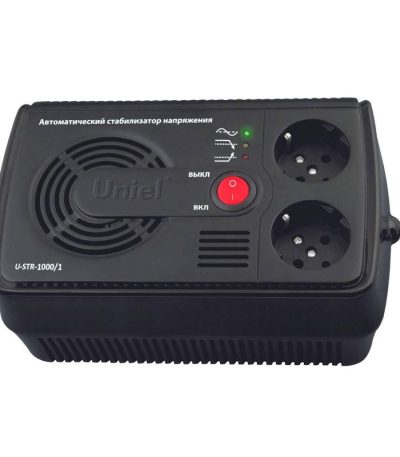 Стабилизатор напряжения Courage (09620) Uniel 1000ВА U-STR-1000/1