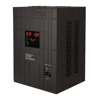 Стабилизатор напряжения релейный однофазный Uniel RS-1/12000WS 07386