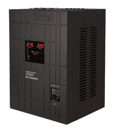 Стабилизатор напряжения релейный однофазный Uniel RS-1/12000WS 07386
