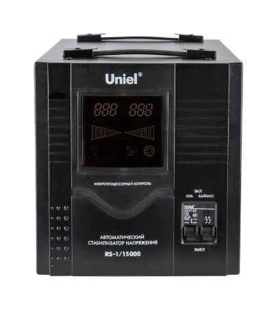 Стабилизатор релейный однофазный Uniel RS-1/15000 03116