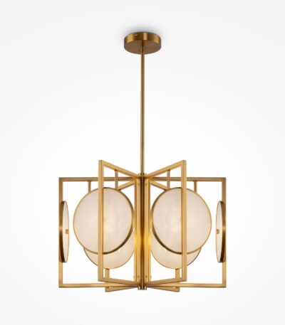 Люстра на штанге Maytoni Marmo MOD099PL-06G