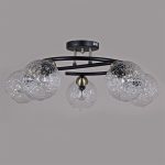 Люстра на штанге Illumico IL0296-5CSQ-79 BK AB