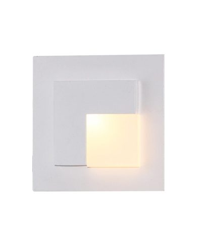 Светильник для подсветки лестниц Elvan VLS-107SQ-3W- WW-Wh