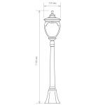 Уличный светильник Elektrostandard Andromeda F (GLYF-8024F) 4690389042683