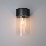 Уличный настенный светильни Elektrostandard Atrani 35085/D черный 4690389193699 a062520