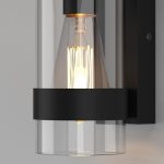 Уличный настенный светильни Elektrostandard Falcon 35167/D черный 4690389195426 a063452