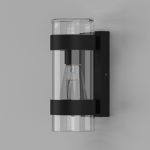 Уличный настенный светильни Elektrostandard Falcon 35167/D черный 4690389195426 a063452