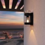 Уличный настенный светильни Elektrostandard Falcon 35167/D черный 4690389195426 a063452