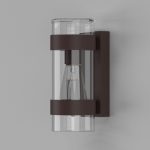 Уличный настенный светильни Elektrostandard Falcon 35167/D темно-коричневый4690389195273 a063466