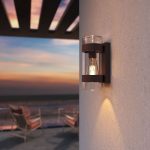 Уличный настенный светильни Elektrostandard Falcon 35167/D темно-коричневый4690389195273 a063466