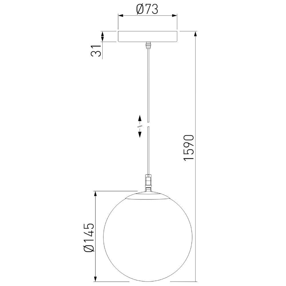 Уличный подвесной светильник Elektrostandard Sfera 4690389187902 a061032