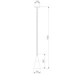 Уличный подвесной светильник Elektrostandard Vesto 4690389204449 35171/H a066199