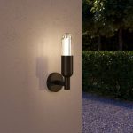 Уличный настенный светильни Elektrostandard Isida 35165/U черный 4690389194146 a062884