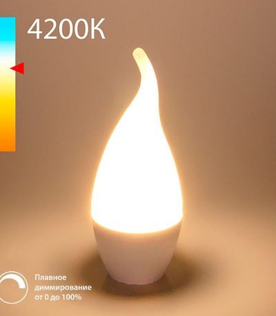 Светодиодная диммируемая лампа Elektrostandard E14 7W 4200K 4690389196560 a063764