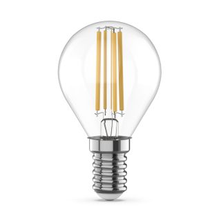 Светодиодная филаментная лампа Gauss Basic Filament E14 4W 3000K шар 50512142