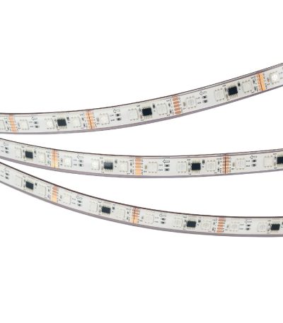 Светодиодная герметичная лента Arlight DMX-PFS-B60-12mm 12V RGB-PX3 (14 W/m, IP68, 5060, 5m) 039175