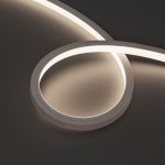 Светодиодная герметичная лента Arlight MOONLIGHT-TOP-X320-13x12mm 24V Day4000 (5 W/m, IP67, sauna, 5m, wire x1) 051132