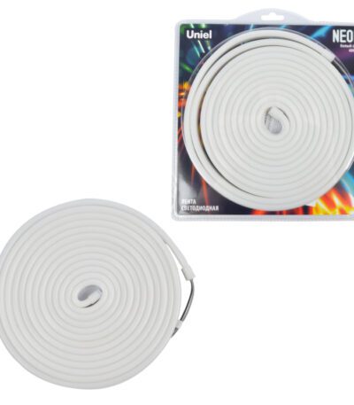 Светодиодная гибкая герметичная лента Uniel ULS-N03-2835-100LED/m-8mm-IP67-DC12V-11W/m-5M-4000K UL-00009094