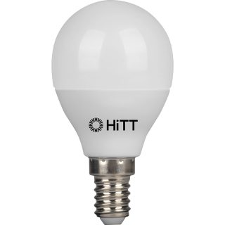 Светодиодная лампа HiTT HiTT-PL-G45-15-230-E14-6500 7010066