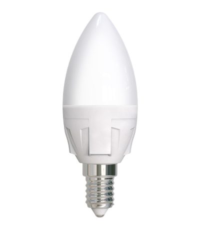 Светодиодная лампа Uniel LED-C37 7W/6500K/E14/FR PLP01WH UL-00011014