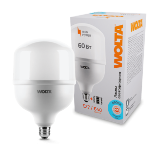 Светодиодная лампа Wolta 25WHP60E27/40